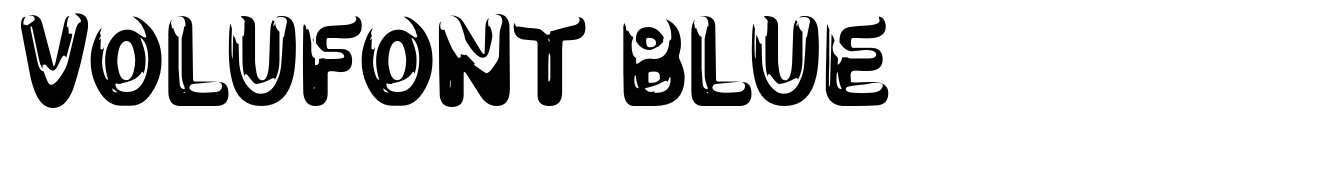 Volufont Blue